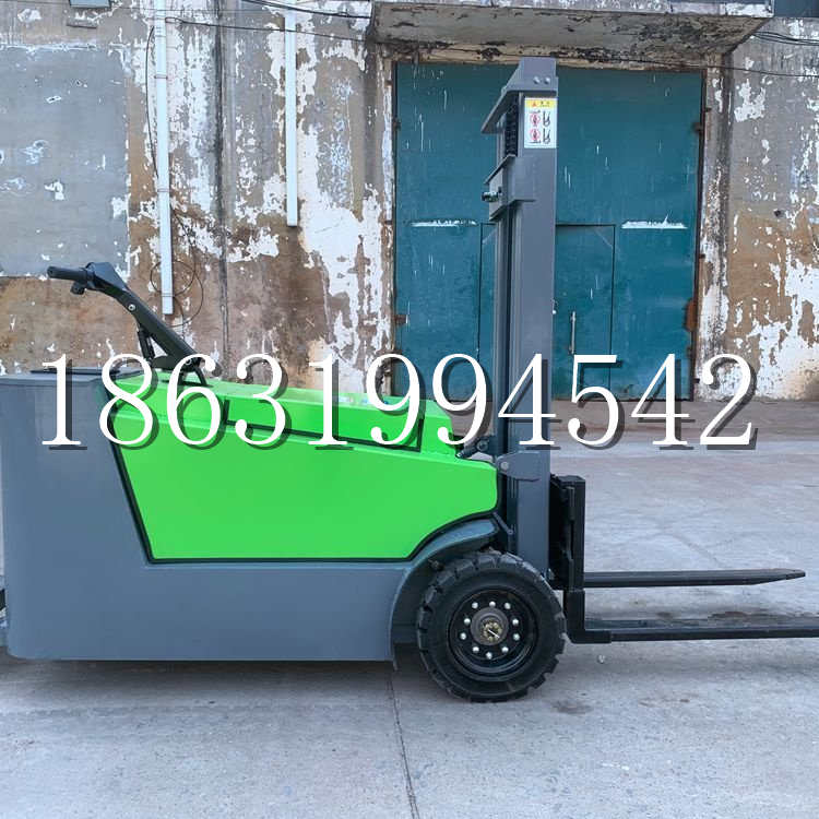 临洮县小型电动叉车1吨2吨步行站驾式电瓶堆高充电装卸车液压升降车铲车