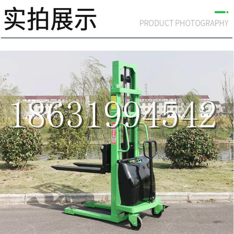 临洮县电动叉车堆高车液压铲车电瓶1吨2吨站驾步行式小型全自动叉车